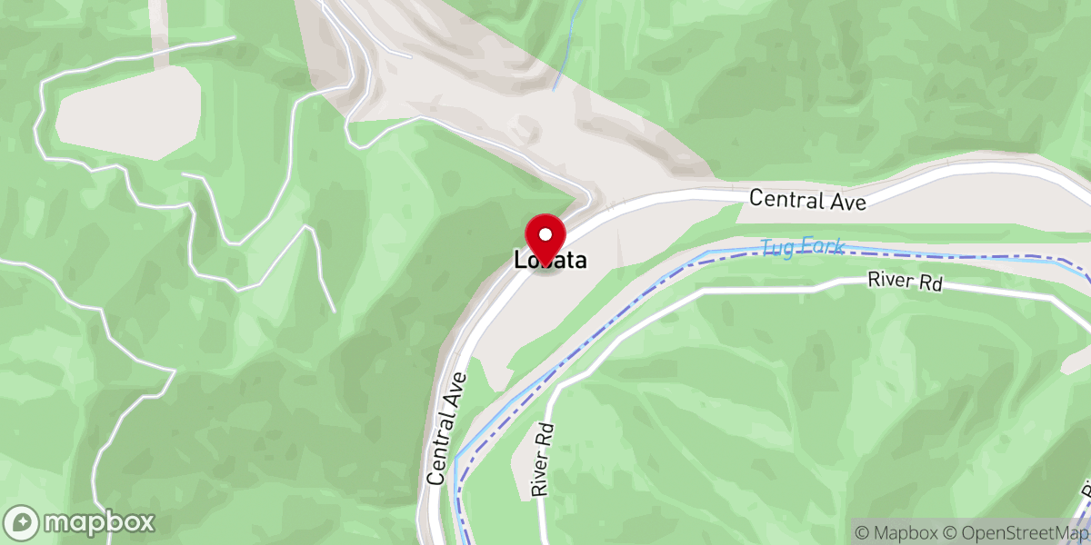 Map showing location of Jesus Way Tabernacle