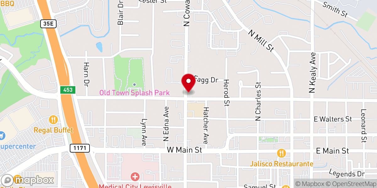 Map showing location of Redemption Life Church of God