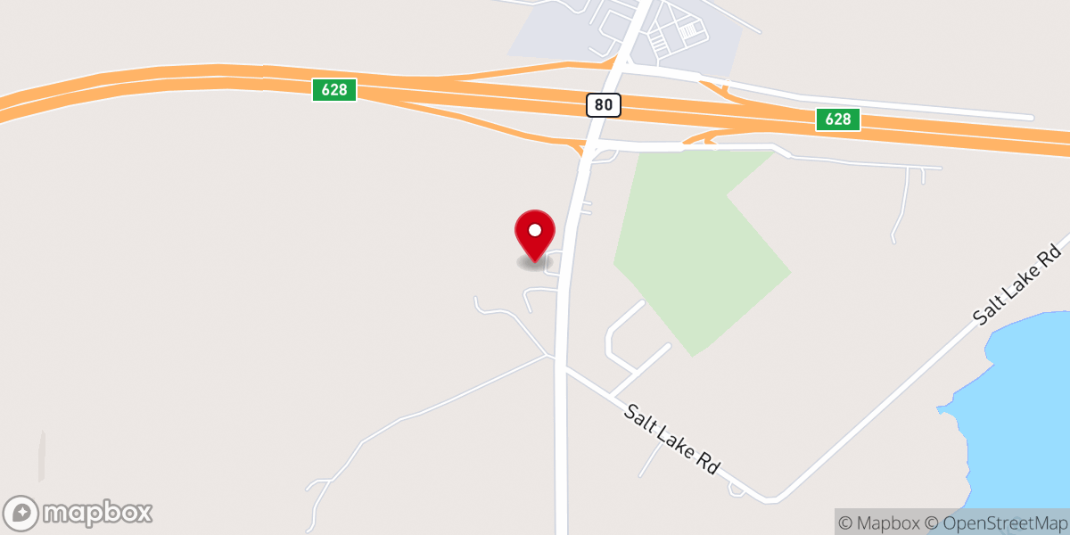 Map showing location of Maranatha Christian Fellowship