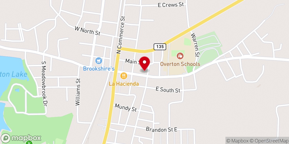 Map showing location of First Methodist Church