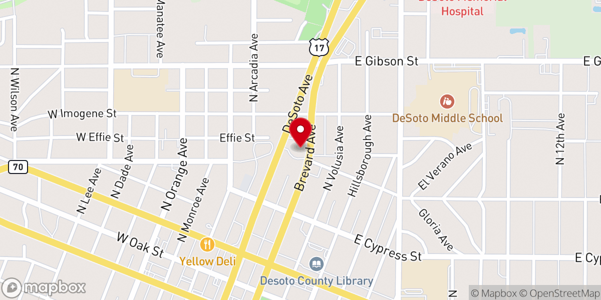 Map showing location of Restoration Church