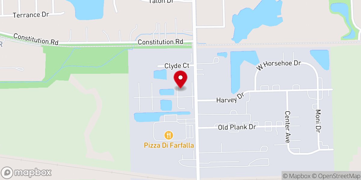 Map showing location of Journey Church