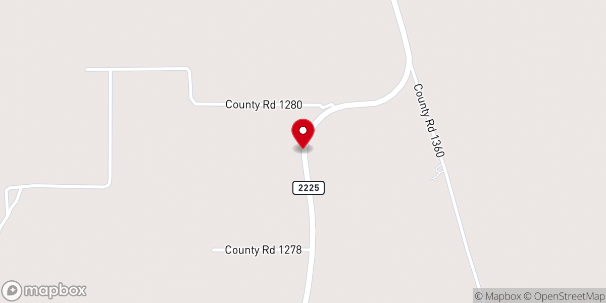 Map showing location of Stormville Church