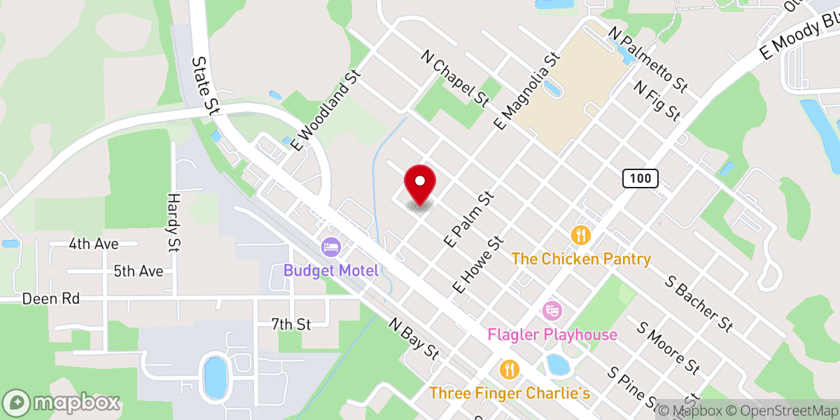 Map showing location of Apostolic Church of God