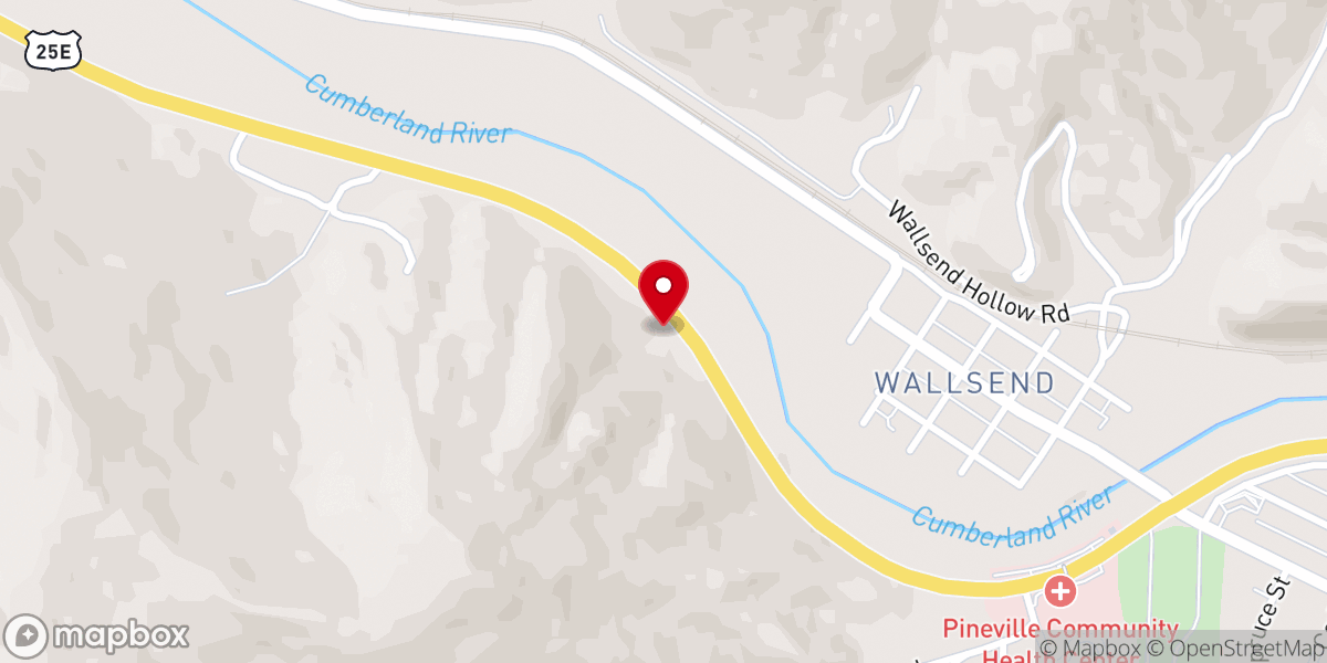 Map showing location of House of Refuge