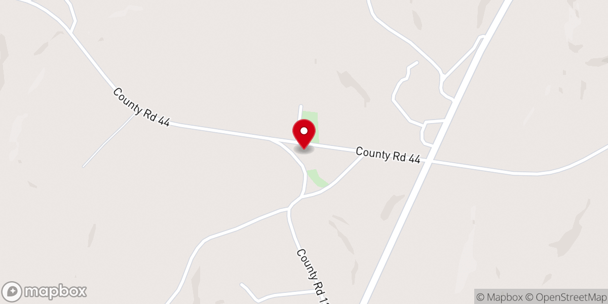 Map showing location of New River Baptist Church