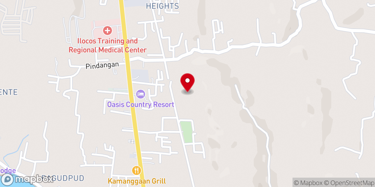 Map showing location of Love of Christ Christian Family Church- La Union