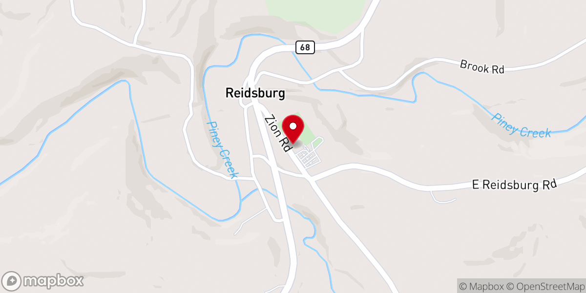 Map showing location of Jesus Pantry - Food Distribution Center
