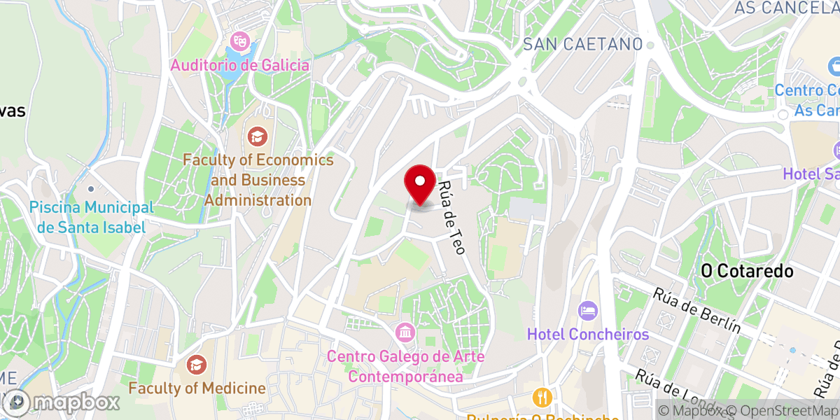 Map showing location of Iglesia Evangélica - Asamblea de Hermanos