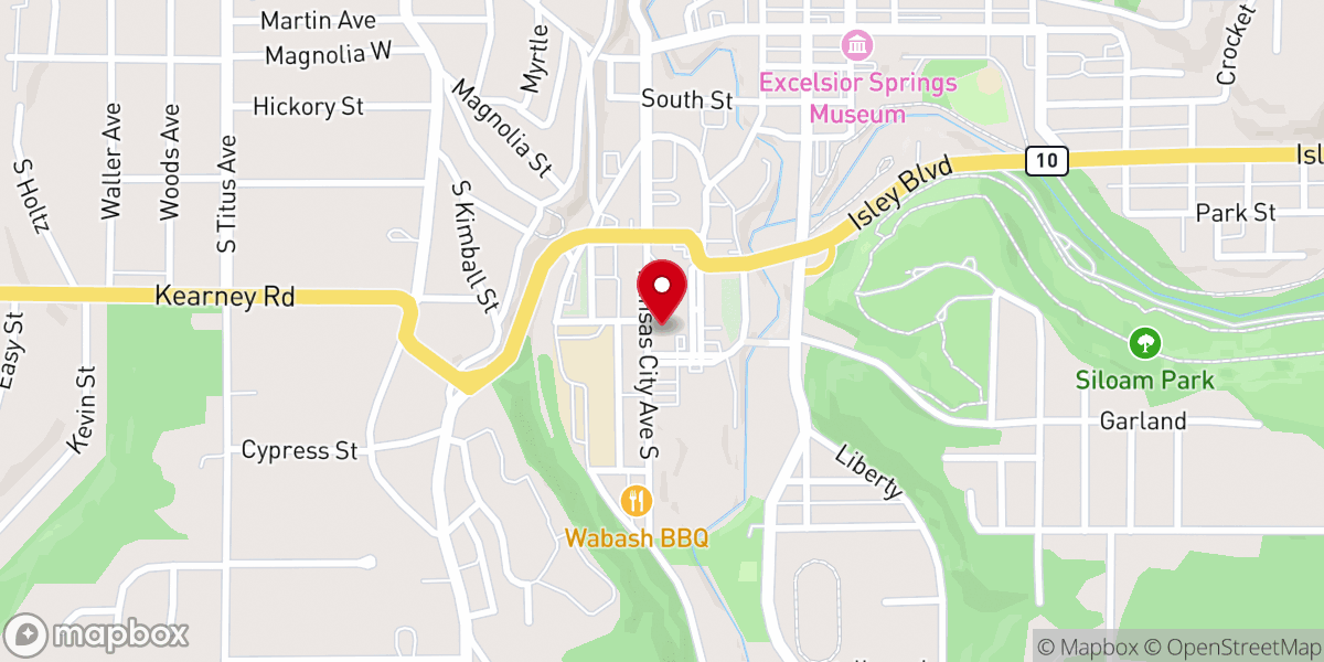 Map showing location of Saint Luke's Episcopal Church