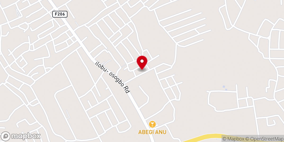 Map showing location of Baptist Corpers Fellowship Family House(Lodge)