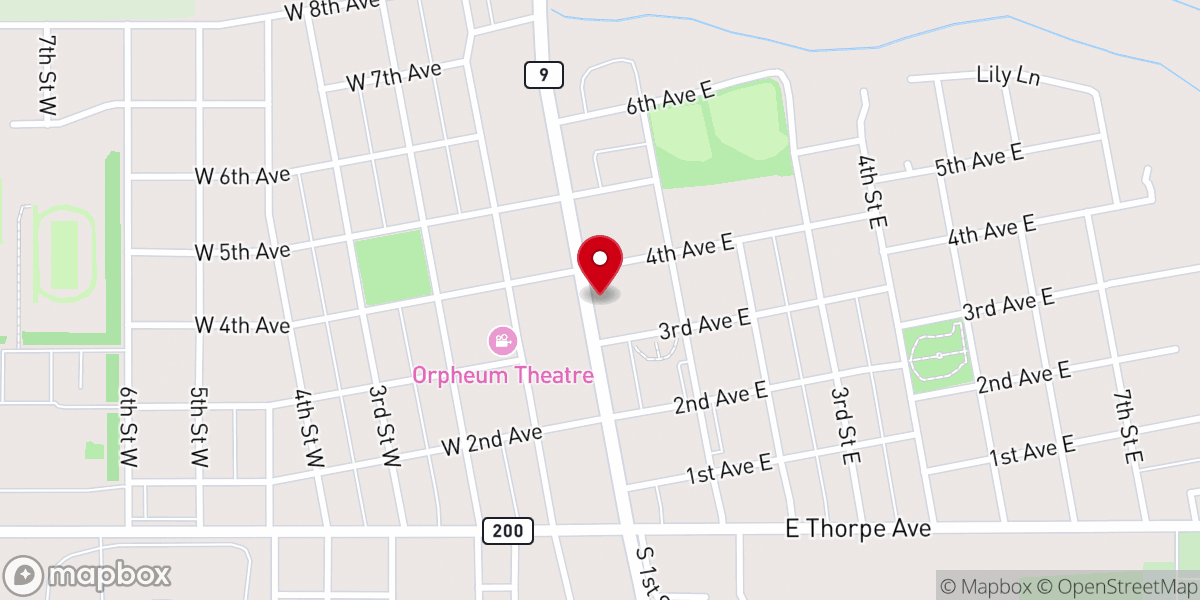 Map showing location of Kinfolk Worship