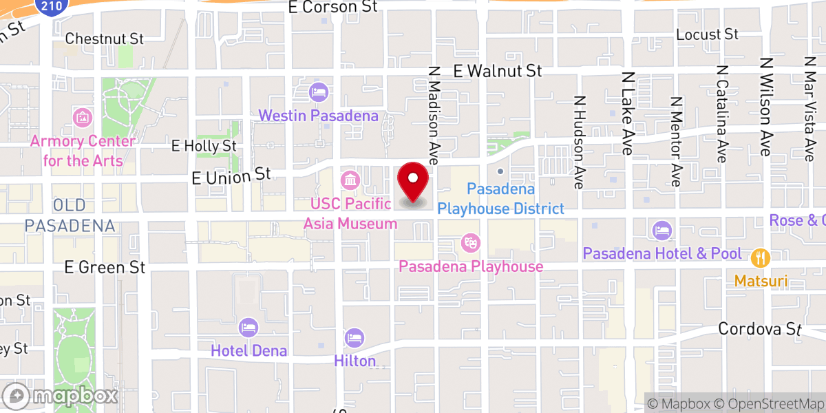 Map showing location of Parish House And Fresman Chapel