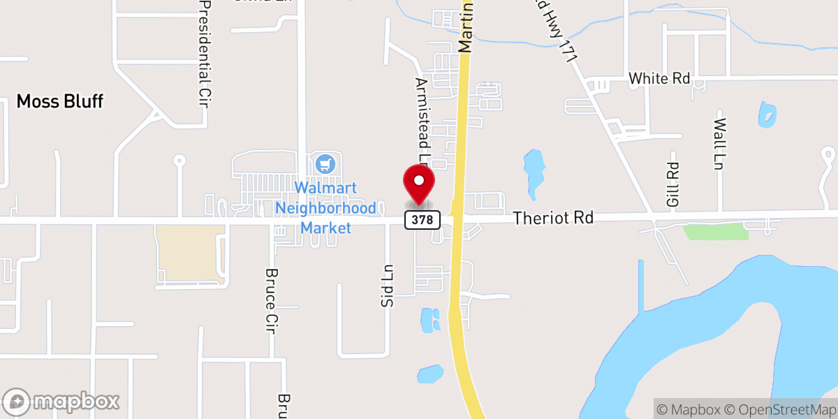 Map showing location of First Reformed Presbyterian