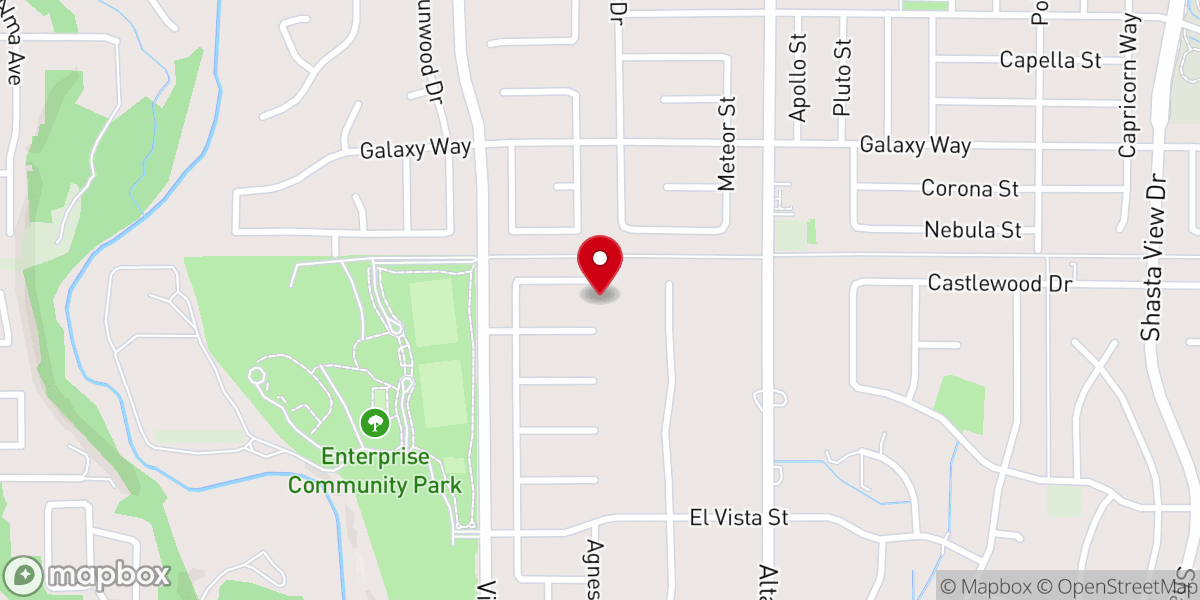 Map showing location of Vertical Life Fellowship Inc