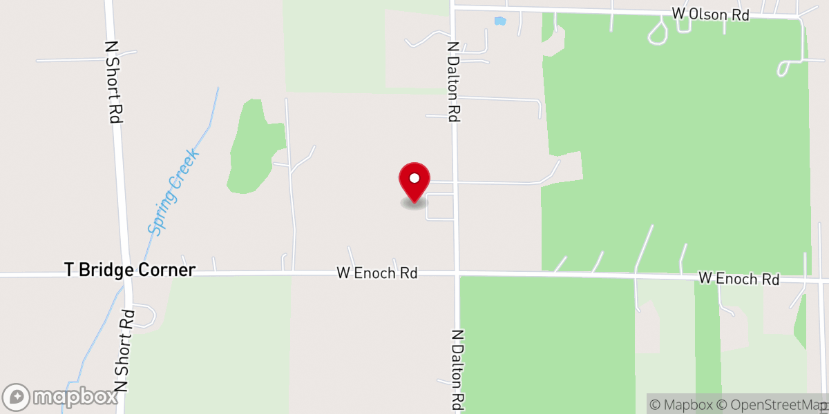 Map showing location of Laestadian Lutheran Church of Spokane