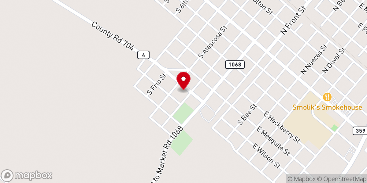 Map showing location of Living Hope Temple