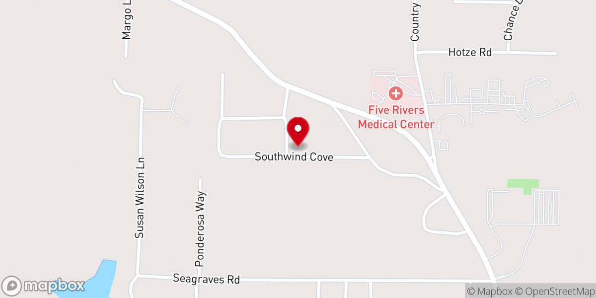 Map showing location of Methodist Parsonage