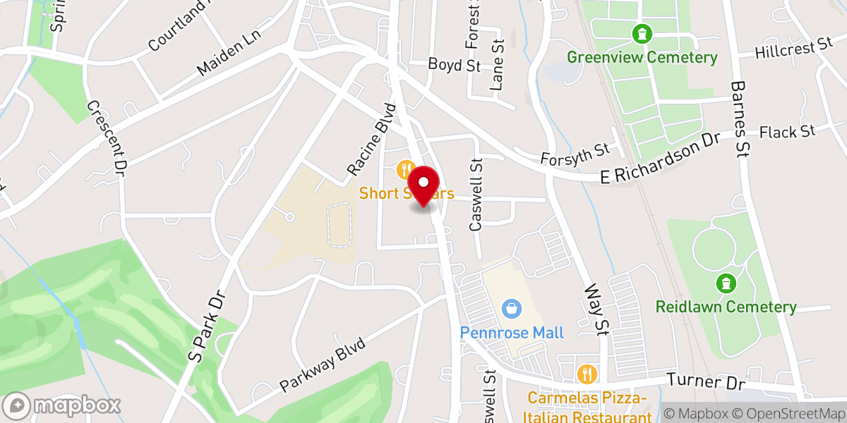 Map showing location of Lighthouse Christian Ministries