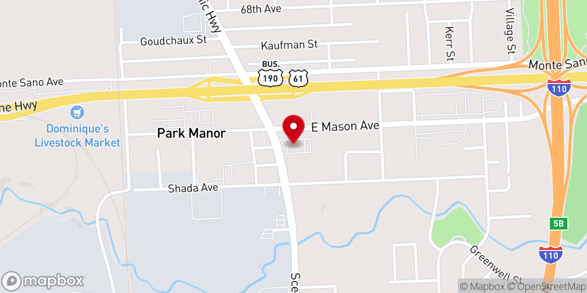 Map showing location of Star of Bethlehem Baptist Church