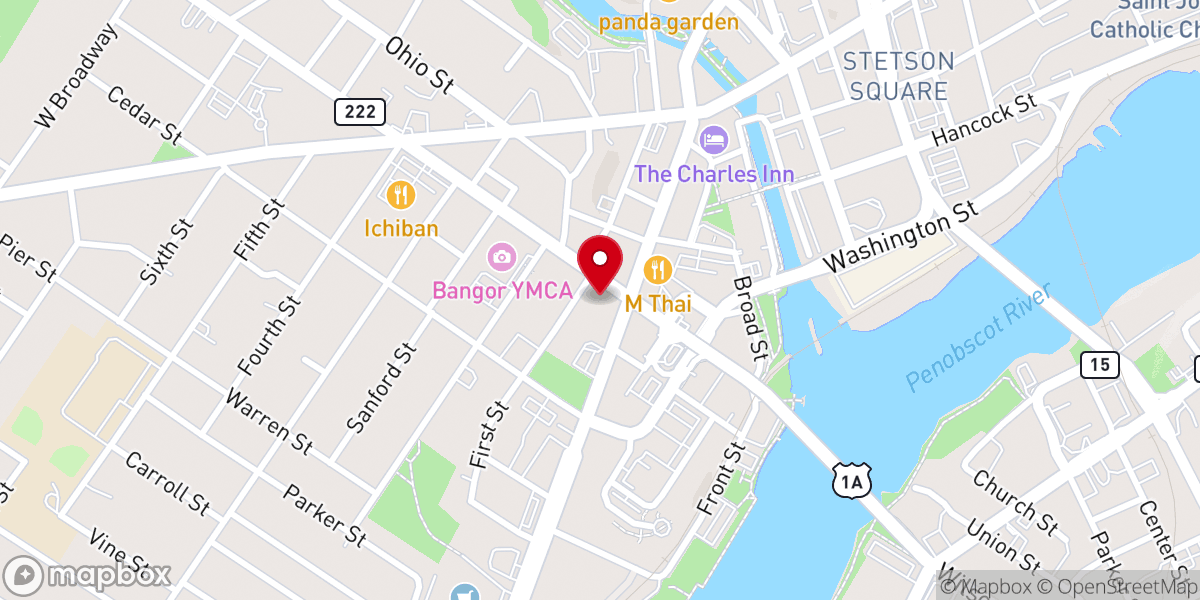 Map showing location of Brick Church / The Storehouse