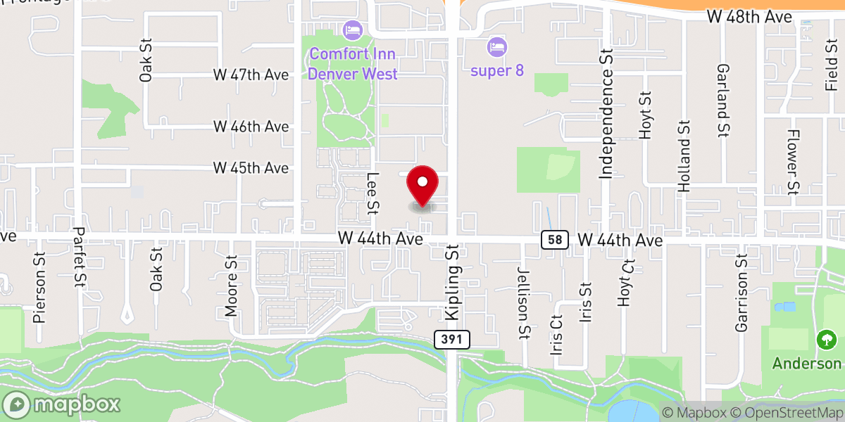 Map showing location of Jefferson Avenue United Methodist Church