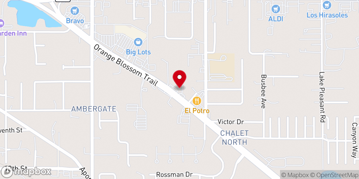 Map showing location of Iglesia Universal