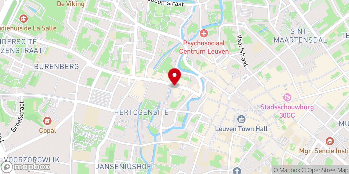 Map showing location of De Romaanse Poort