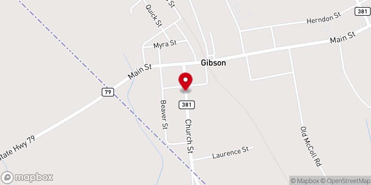 Map showing location of Rockingham District Partner