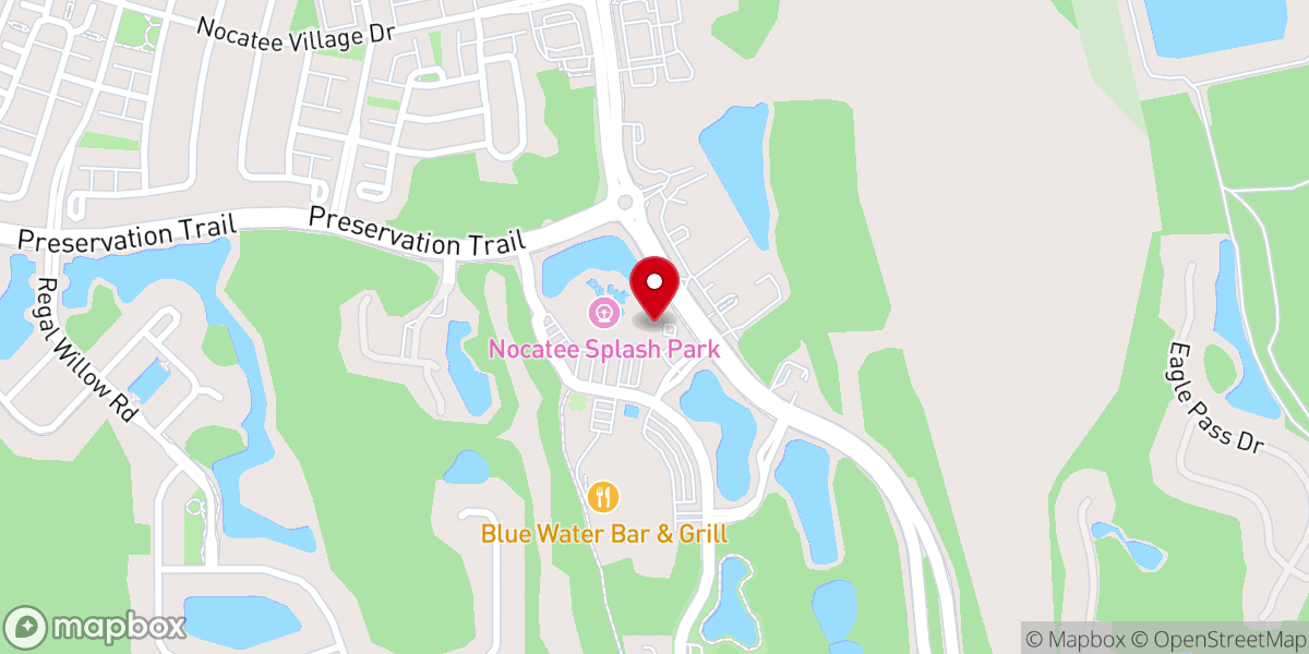 Map showing location of Crosswater Hall At Nocatee