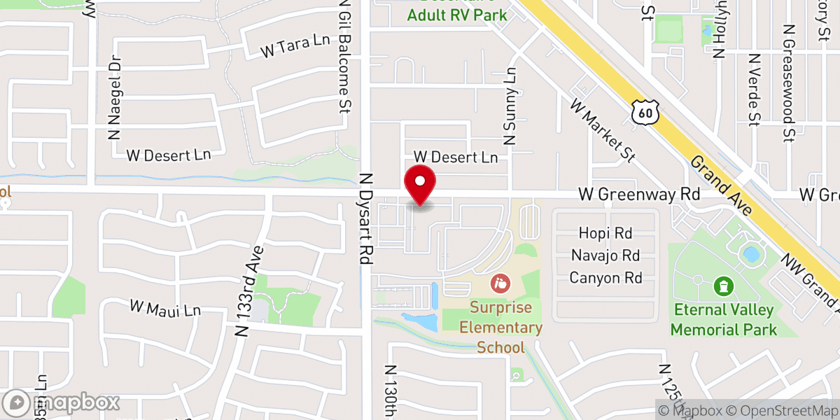 Map showing location of Reveal Church