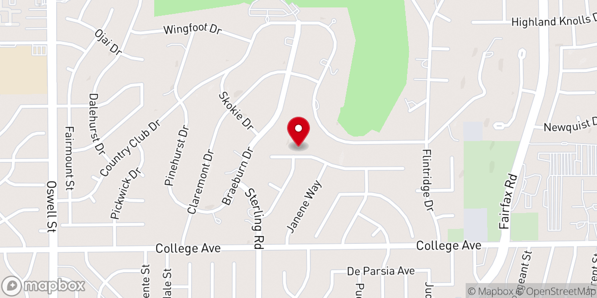 Map showing location of Maranatha Ministries