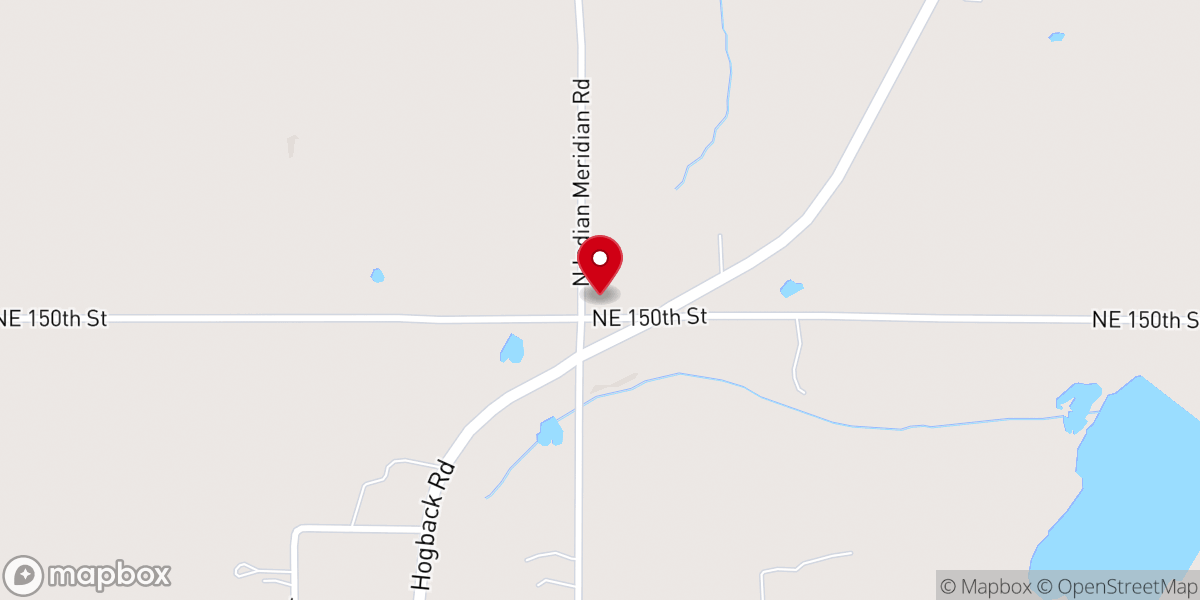 Map showing location of Douglas Church