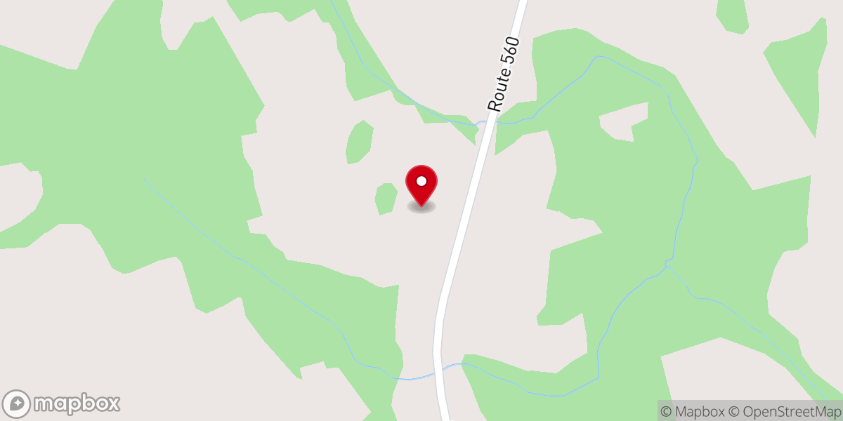 Map showing location of St John Valley Mennonite Chr