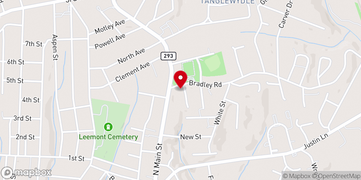 Map showing location of Evening Light Cathedral