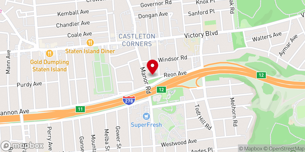 Map showing location of St John's Lutheran School