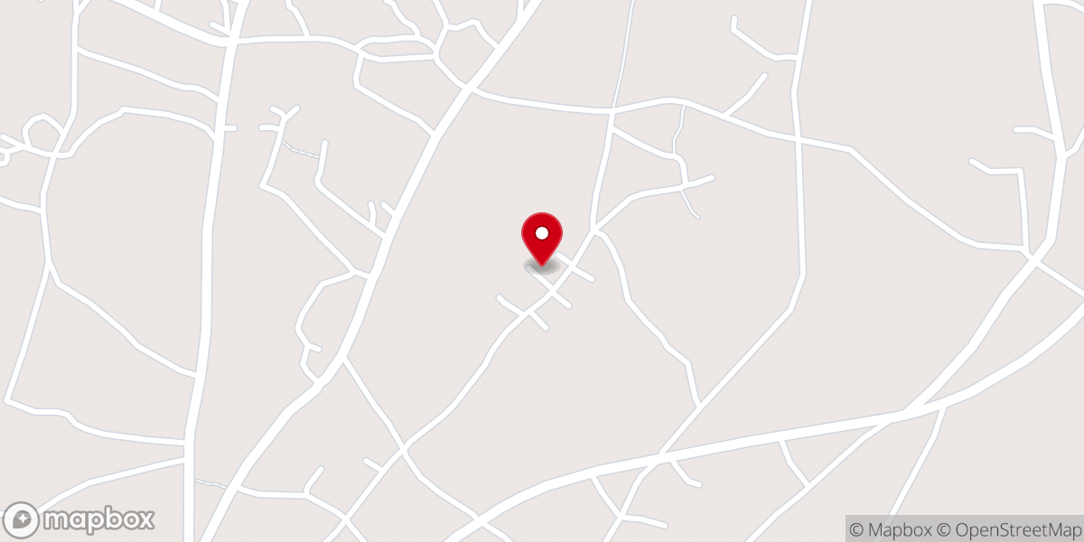 Map showing location of St John Catholic Church