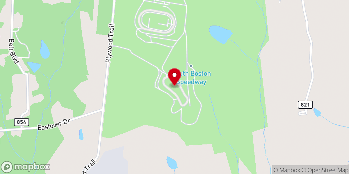 Map showing location of Halifax County Heritage & Antique Machinery Festival