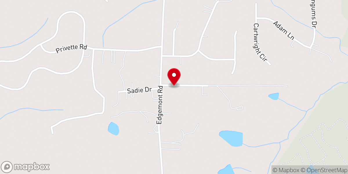 Map showing location of Wendell Community Church
