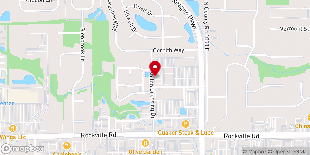 Map showing location of City View Church