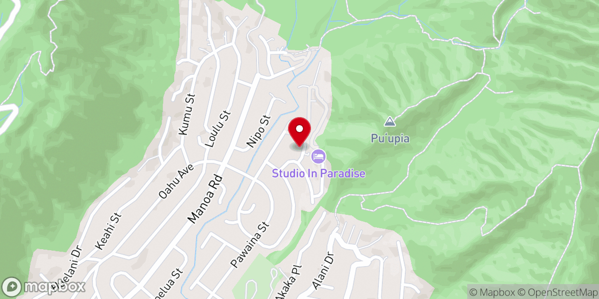 Map showing location of Hawaii Central Presbyterian Church
