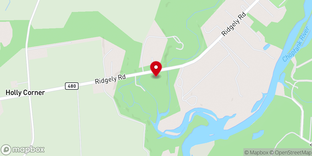Map showing location of Refuge Christian Fellowship