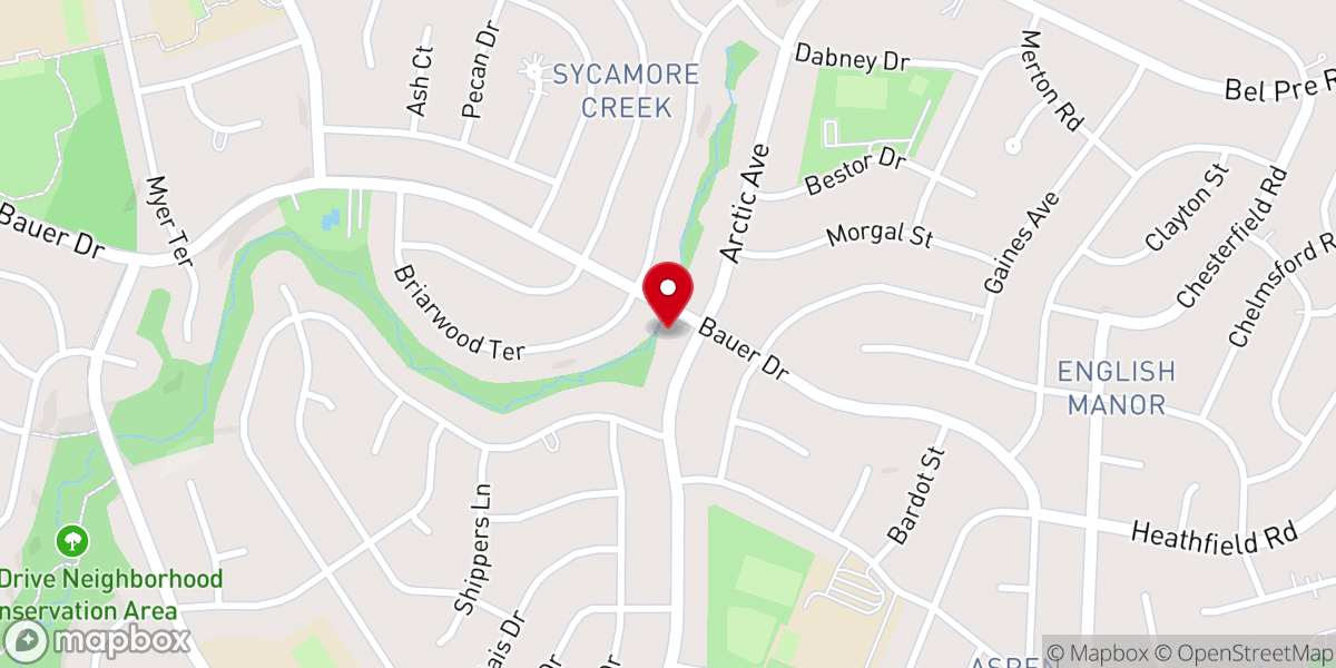 Map showing location of Missionary Christian Church of Rockville MD