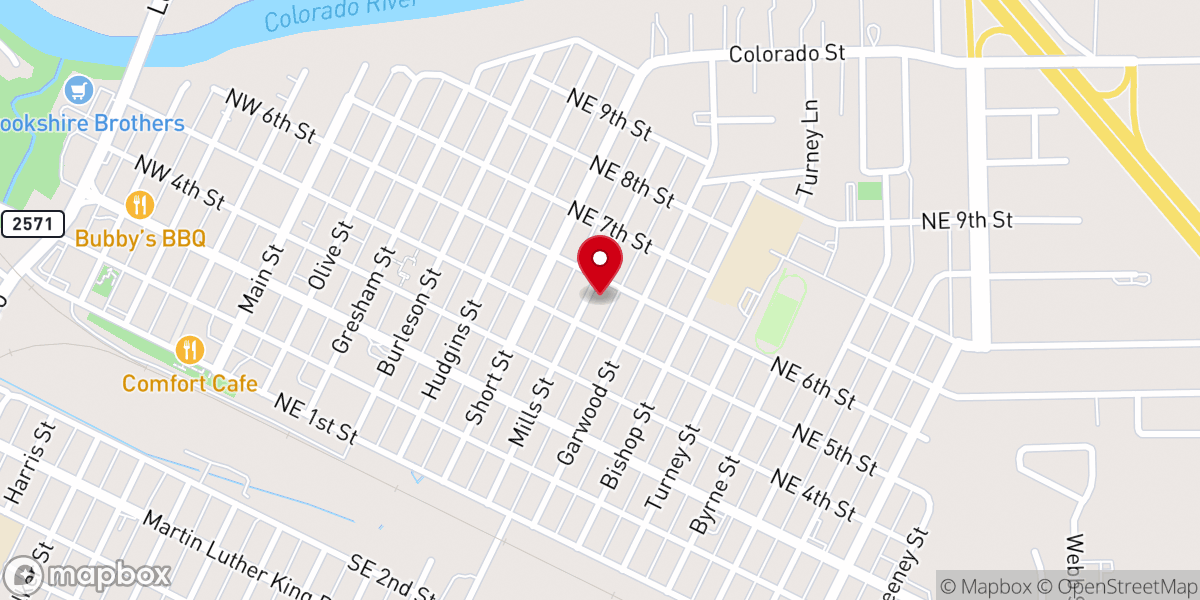 Map showing location of Smithville Heating & Air Conditioning