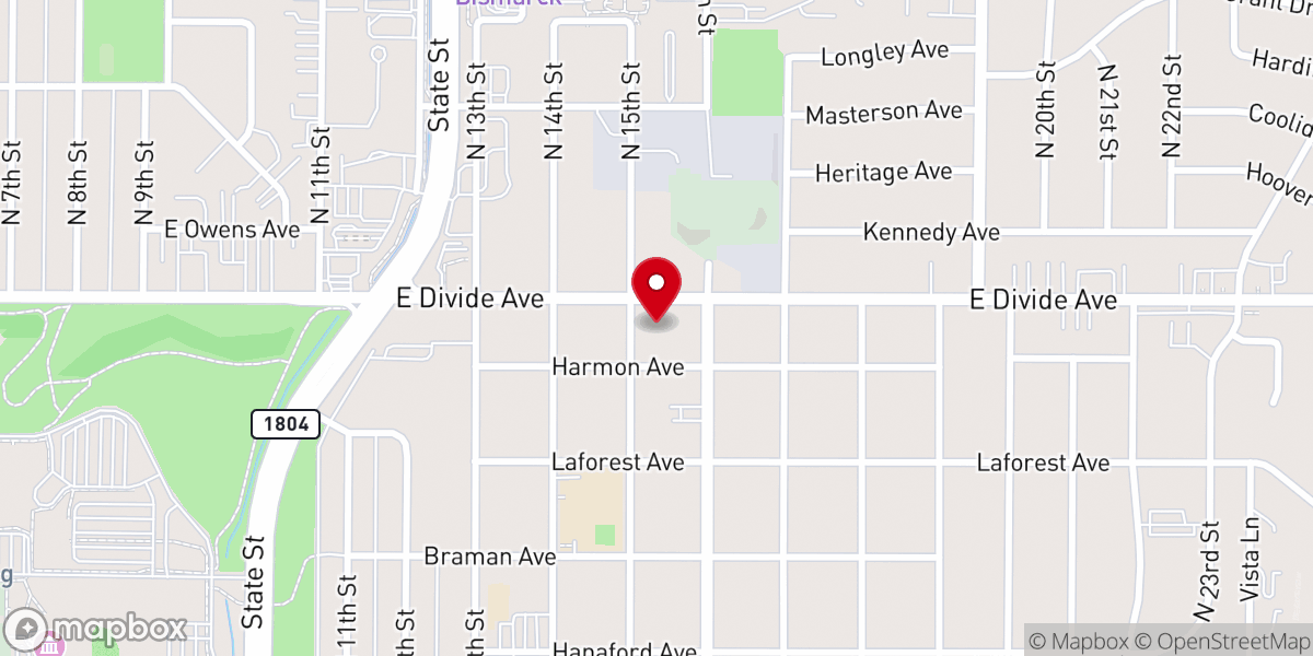 Map showing location of Word Of Faith Church