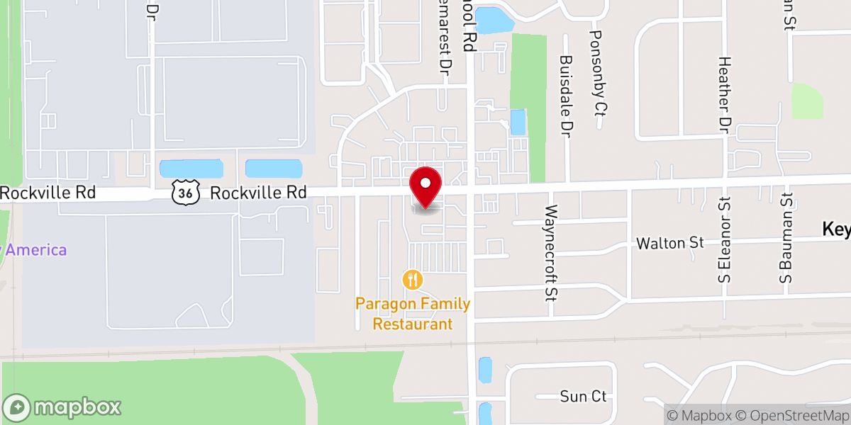 Map showing location of Artisan Bakery and Pastries