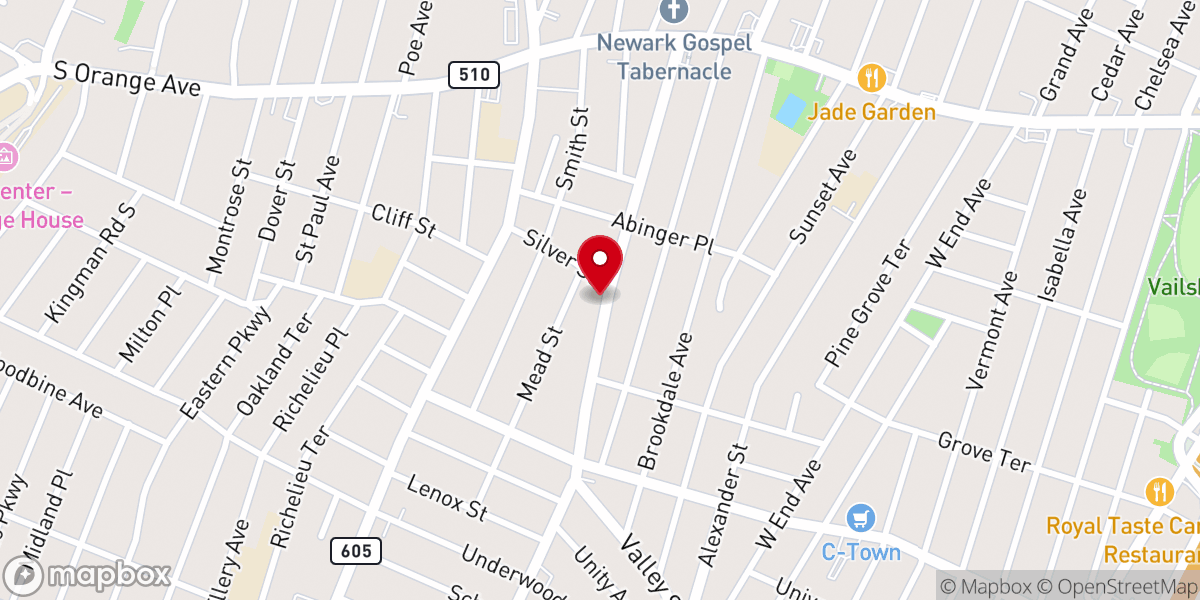 Map showing location of Redeemed Christian Church Of God