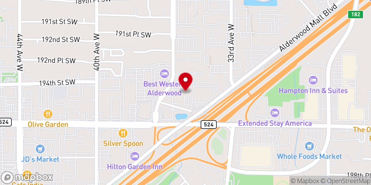 Map showing location of TheReign