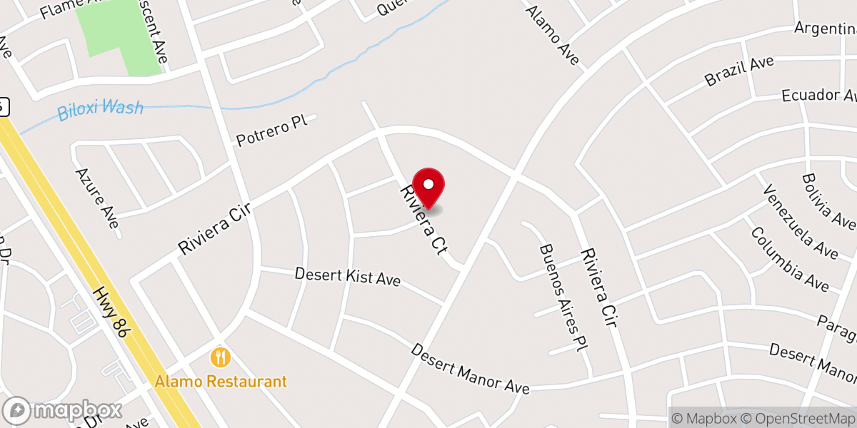 Map showing location of Salton City Seventh-day Adventist Church