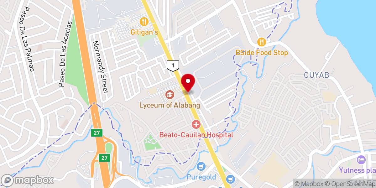 Map showing location of Faithful Jesus Church